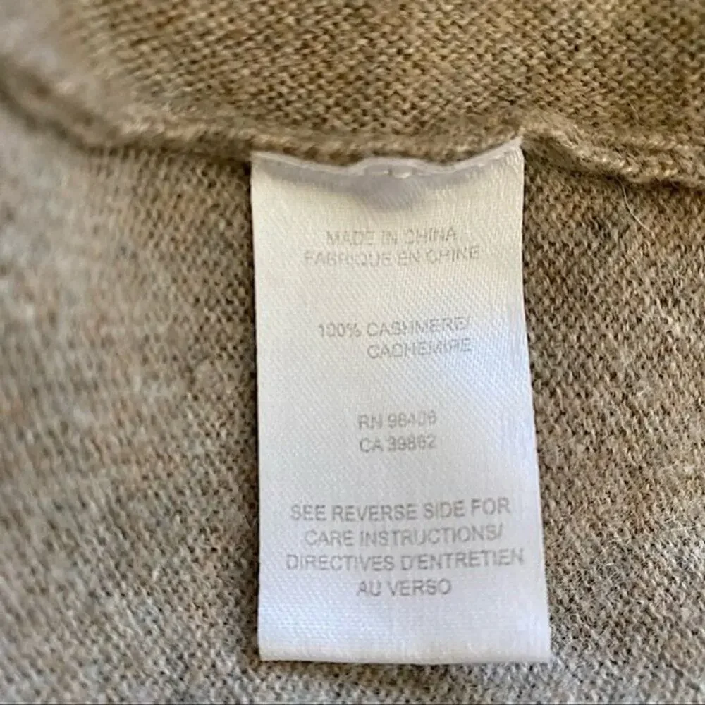 Theory 100% Cashmere Open Cardigan Size S